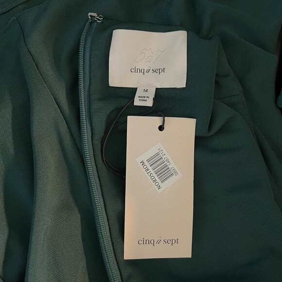 Cinq a Sept - Andie Dress - Green - Size 14 - NWT - Picture 5 of 5